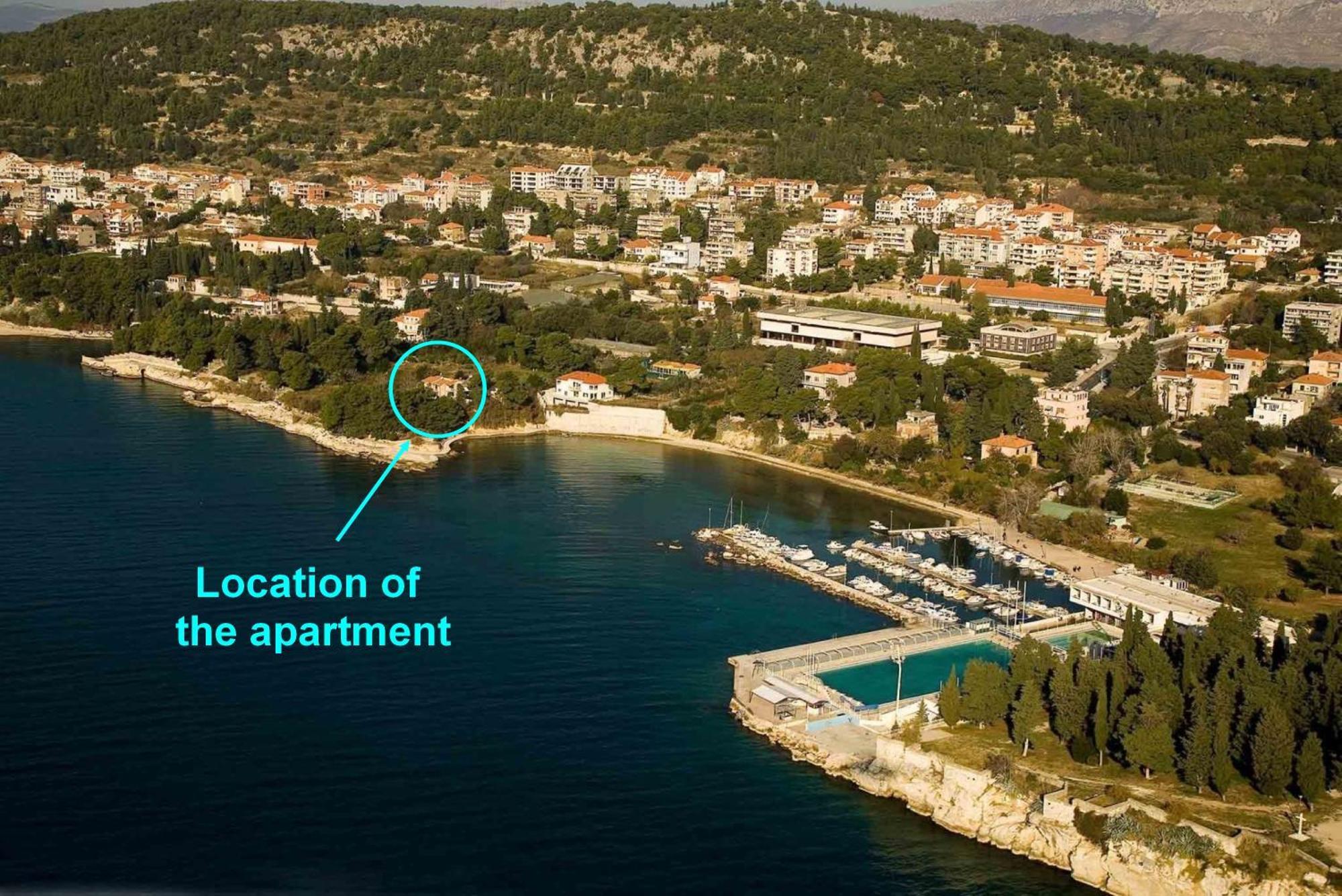 Beachfront Apartment Drazen, With Garden And Parking سبليت المظهر الخارجي الصورة