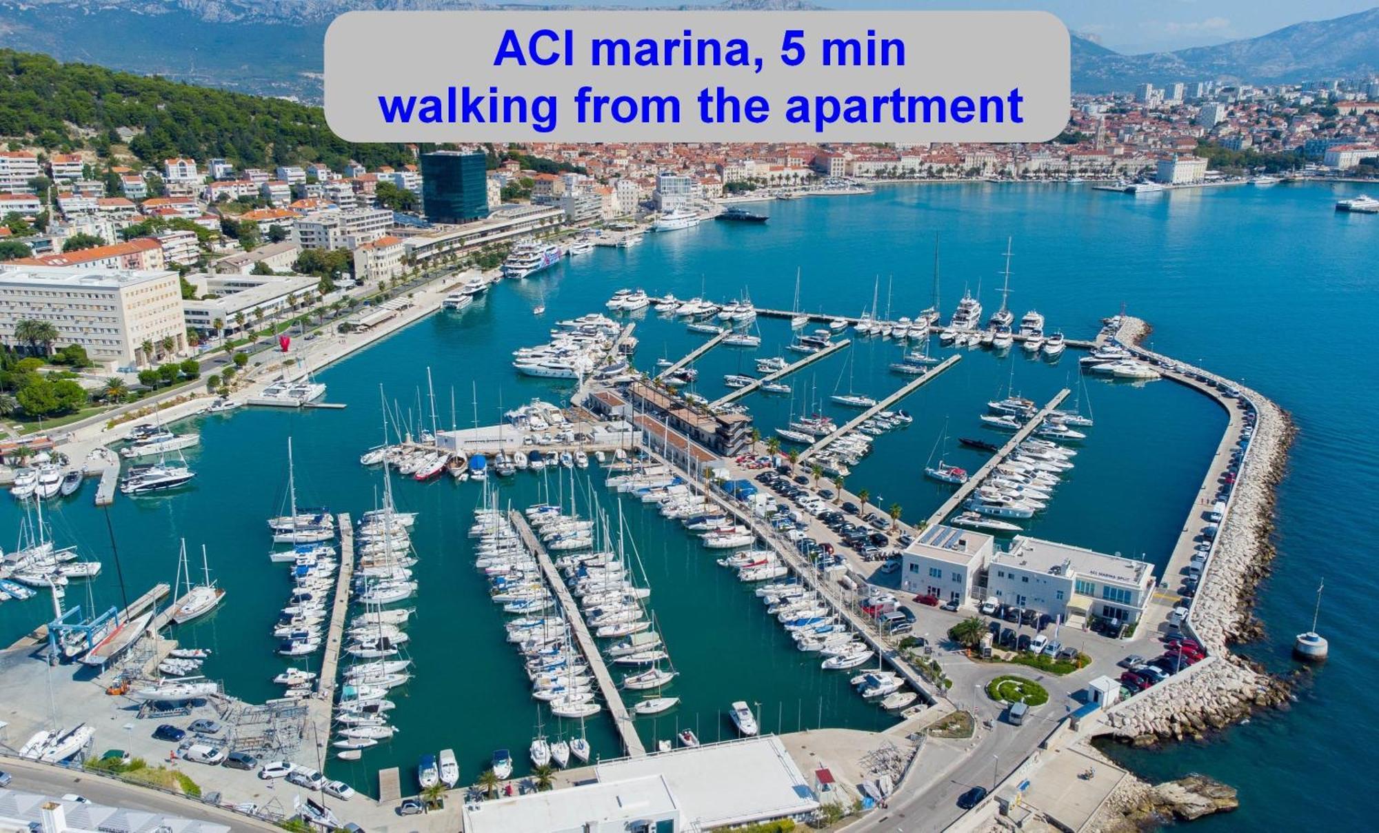 Beachfront Apartment Drazen, With Garden And Parking سبليت المظهر الخارجي الصورة