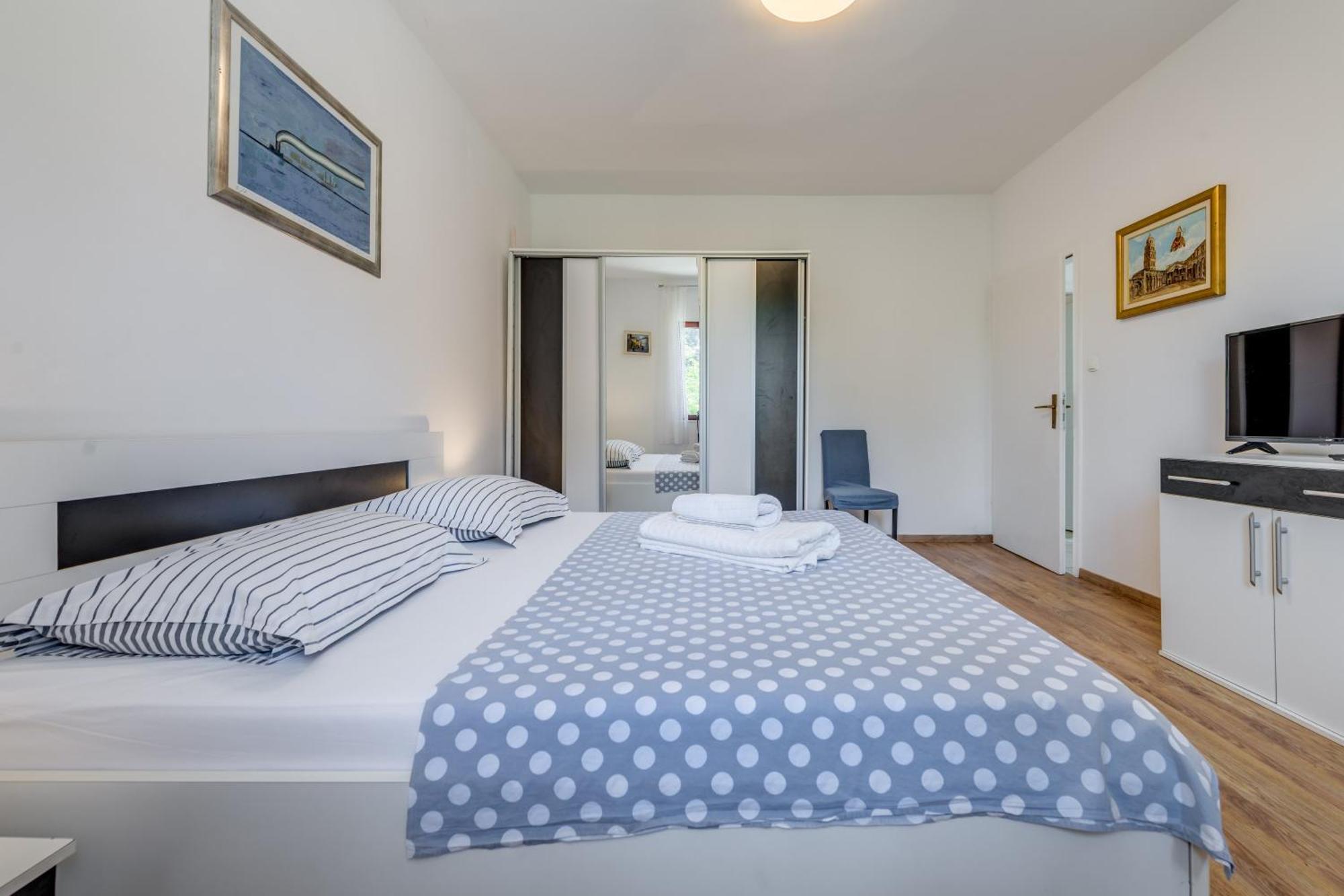 Beachfront Apartment Drazen, With Garden And Parking سبليت المظهر الخارجي الصورة